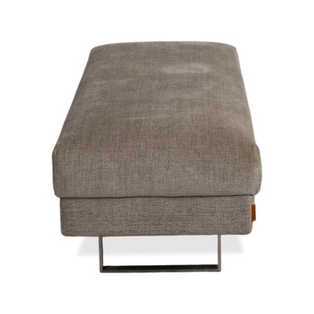 Montis Axel Fabric Stool in Grey For Sale - Image 12 of 13