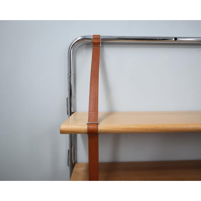 Brown Jumbo Bookcase by Luigi Massoni for Poltrona Frau, 1970s For Sale - Image 8 of 16