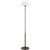 Modern J. Randall Powers by Visual Comfort Signature Hackney Cordless Floor Lamp in Bronze with Linen Shade For Sale - Image 3 of 3