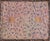 Rectangle Wool Allover Geometric Hand Knotted Pile 1920s Large Antique Blue Rug, Circa Date: 1920s. This exceptional...