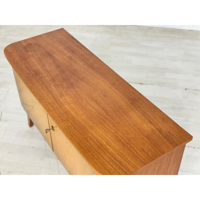 Brown Mid-Century Chest of Drawers For Sale - Image 8 of 12