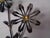Swedish Brutalist Iron and Gold Flower Wall Sculpture, 1960s For Sale - Image 16 of 18