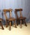 Brutalist Chairs, 1990s, Set of 4 For Sale - Image 6 of 7