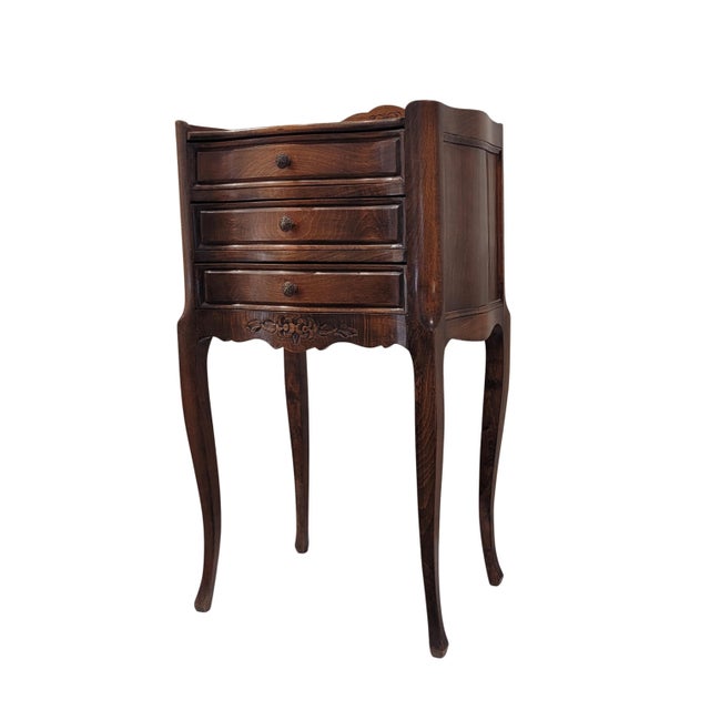 Small Louis XV Provençal Chest of Drawers, France, 1920s For Sale - Image 16 of 16