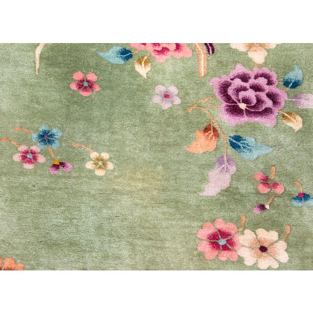 Mid 20th Century Chinese Art Deco Rug For Sale - Image 10 of 12