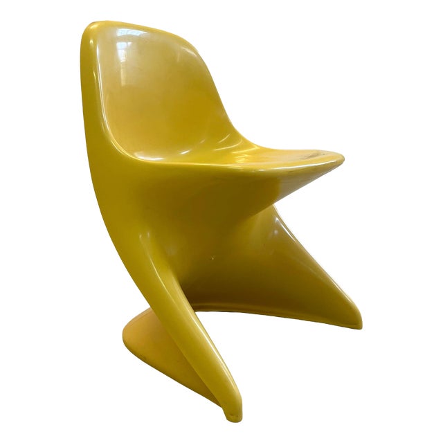 Casalino Yellow Childrens Chair by Alexander Begge for Casala For Sale
