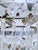 1960s Vintage Crystal Upside Down Waterfall Chandelier With Ornate Silver-Tone Rim For Sale - Image 5 of 6