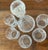 Cristal De’ Flandre Decanter With Five Cristal D’ Arques Masquerade Glasses For Sale - Image 4 of 18