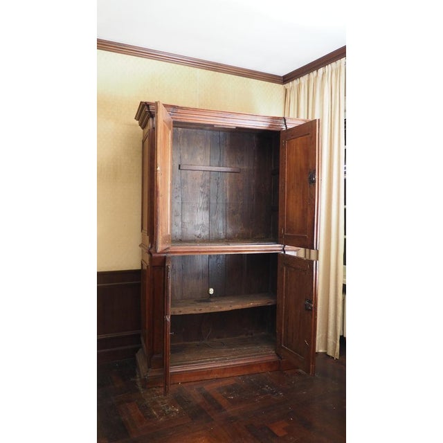 Antique 17th Century Cabinet in Walnut For Sale - Image 15 of 17