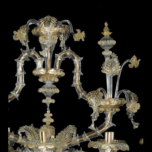 Murano Glass Boat Chandelier, 1970s For Sale - Image 4 of 7
