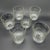 1950s Vintage Federal Glass Floral Etched Barware Service for 8 - 32 Piece For Sale - Image 5 of 12