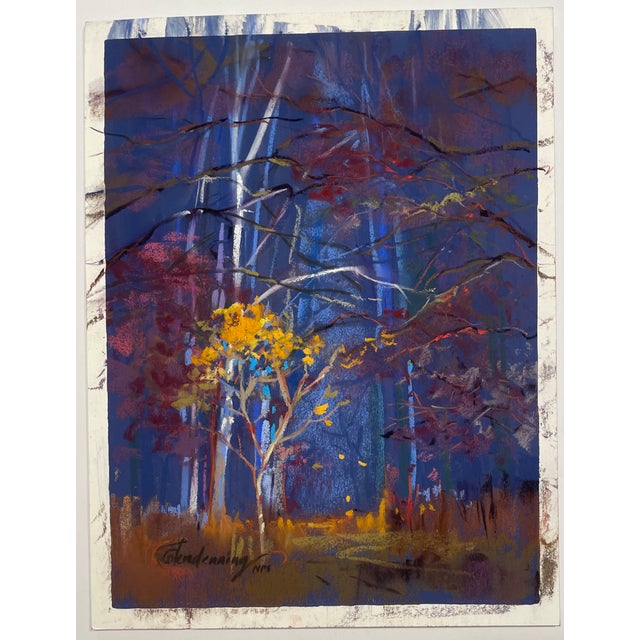 Susan Glendenning Nocturne Landscape Pastel For Sale - Image 4 of 4
