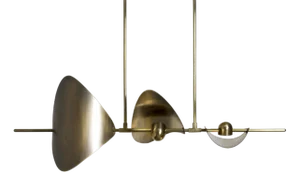 Large Bonnie Config 3 Led Hanging Lamp by Ovature Studios