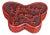 Vintage Chinese Carved Cinnabar Lacquer Box – Butterfly Form With Plum Blossom Motif For Sale