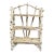 Adirondack Birch Three-Tier Display Shelf For Sale