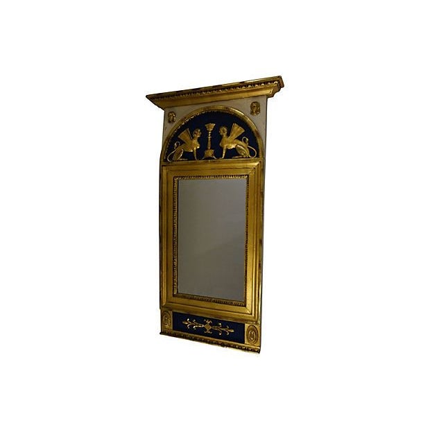 1800s Swedish Empire Mirror Chairish