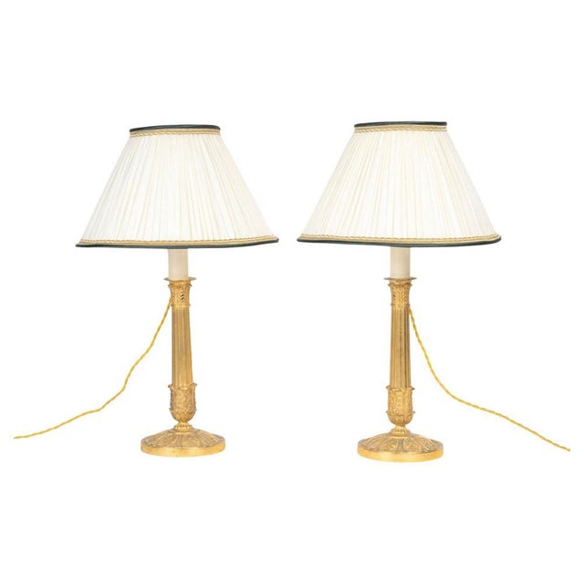 Metal Table Lamps, 19th Century, Set of 2 For Sale - Image 7 of 7