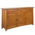 Mission 3 Door & 3 Drawer Sideboard - 70" - Walnut For Sale - Image 11 of 18