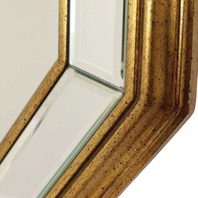 Large Hollywood Regency Octagonal Mirror from Deknudt, 1970s For Sale - Image 12 of 18
