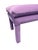 Textile 1980s Vintage Purple Upholstered Parsons Bench For Sale - Image 7 of 12