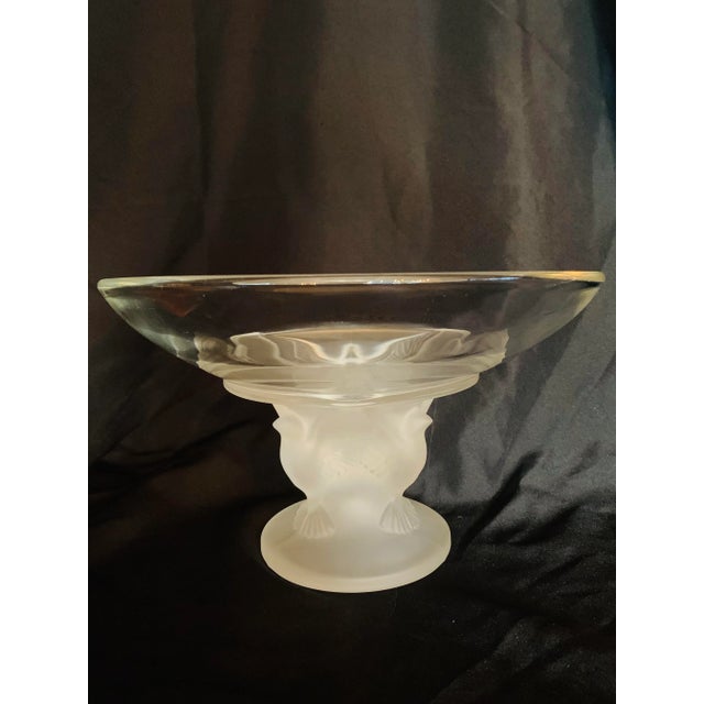 Mid 20th Century Mid 20th Century Sasaki Crystal "Wings" Centerpiece/Compote Bowl For Sale - Image 5 of 12