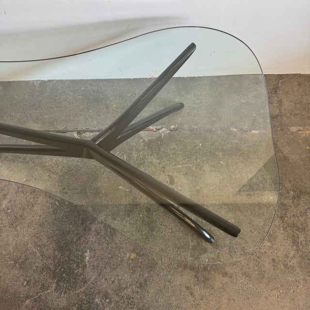 Coffee Table in the style of W. Kagan, 1950s For Sale - Image 10 of 11