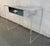 Mid-Century Modern Vintage Lucite Waterfall Vanity Desk For Sale - Image 3 of 11