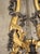 Pair of Italian Giltwood and Ebonized Louis XVI Style Lyre Form Sconces, 1950s For Sale - Image 9 of 18
