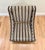 Eight Designmaster "Miami Host" Dining Chairs in Duralee Velvet Stripe For Sale - Image 9 of 9