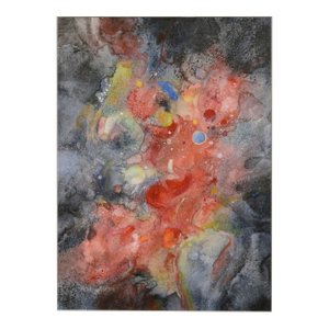 Evolution Orion Nebula (4) - Colorful Cosmic Flow Abstract by Marianne K. Brown