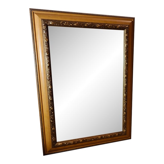 Gorgeous Ornate Framed Mirror For Sale