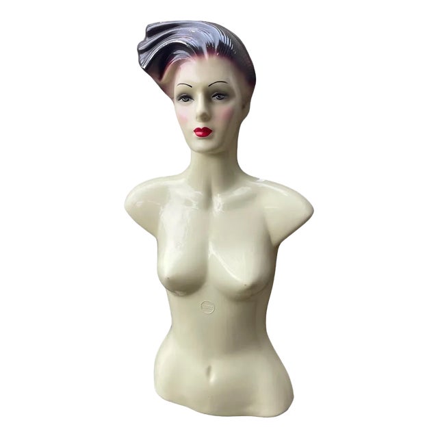 Ivory Plastic Fashion Mannequin For Sale