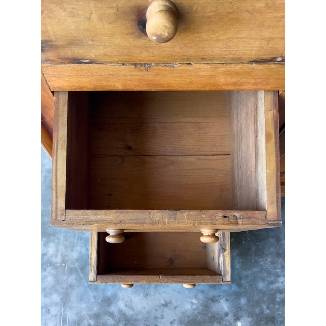 Antique Irish Pine Dresser | Hutch With Shelves For Sale - Image 13 of 17