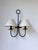 Double Wall Light in the style of Royère, 1960s For Sale - Image 13 of 18