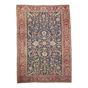Antique Serapi Rug 8'8'' x 12'4''