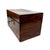 Early 19th Century English Regency Burr Walnut Two-Compartment Tea Caddy Box An exceptional early 19th-century lat...