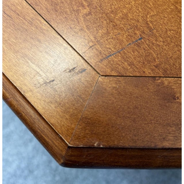 Brown Late 20th Century Cherry Corner Television Stand For Sale - Image 8 of 9