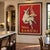 A substantial framed reproduction (frame measurements 54 inches x 41.5 inches) of the famous 1921 French Pâtes Baroni...
