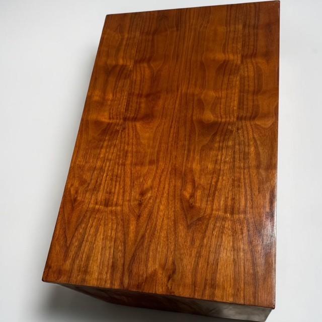Vintage Drexel Walnut Mid-Century Modern Nightstand, Circa 1960s For Sale In Miami - Image 6 of 9