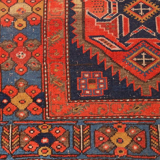 Middle Eastern Sarab Rug in Wool For Sale - Image 9 of 15