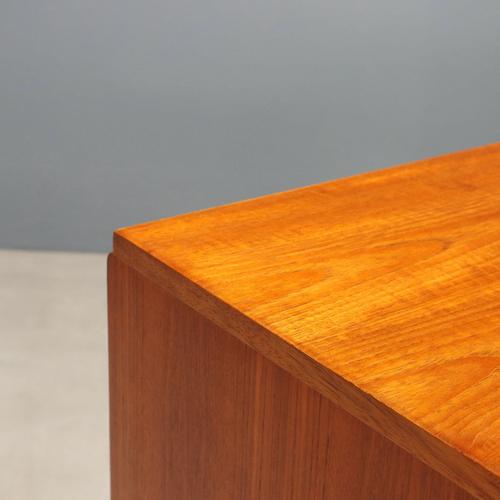 Wood English Manufacture Sideboard in Teak Veneer, 1960s For Sale - Image 7 of 11