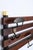 Italian Coat Rack in Teak, Brass and Black Enameled Iron, Italy, 1960s For Sale - Image 16 of 17