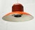 Mid-Century Modern German Space Age Orange Pendant Lamp, 1960s For Sale - Image 11 of 18