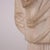White Sculpture of a Roman Matron in White Marble, Italy, 19th Century For Sale - Image 8 of 11