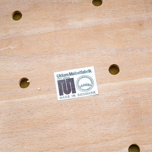 1960s 1960s Mid Century Danish Modern Dining Chairs Johannes Andersen Set 5 Rosewood Brown For Sale - Image 5 of 10