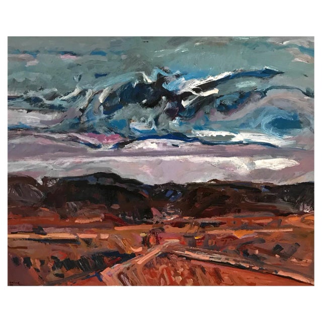 Jean Krillé, Tableau No. 83, Oil on Wood, 1985 For Sale