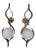 Pavone Wall Lamps in Polished Brass with Etched and Sandblasted Glass Diffusers by Gio Ponti for Arredoluce, 1960s, Set of 2 For Sale