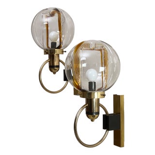 Vintage Street Lamp Sconces, 1970s, Set of 2 For Sale