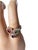 Mid-Century Modern Vintage Natural Ruby, Emerald, Sapphire & Diamond Ring - 925 Sterling Silver Size 8 For Sale - Image 3 of 9