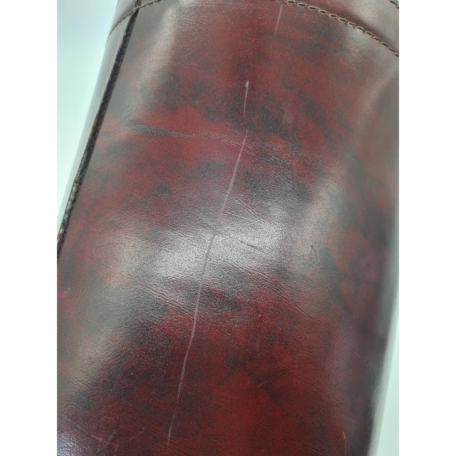 Leather Wastebasket by Hauler, Germany, 1970s For Sale - Image 10 of 12